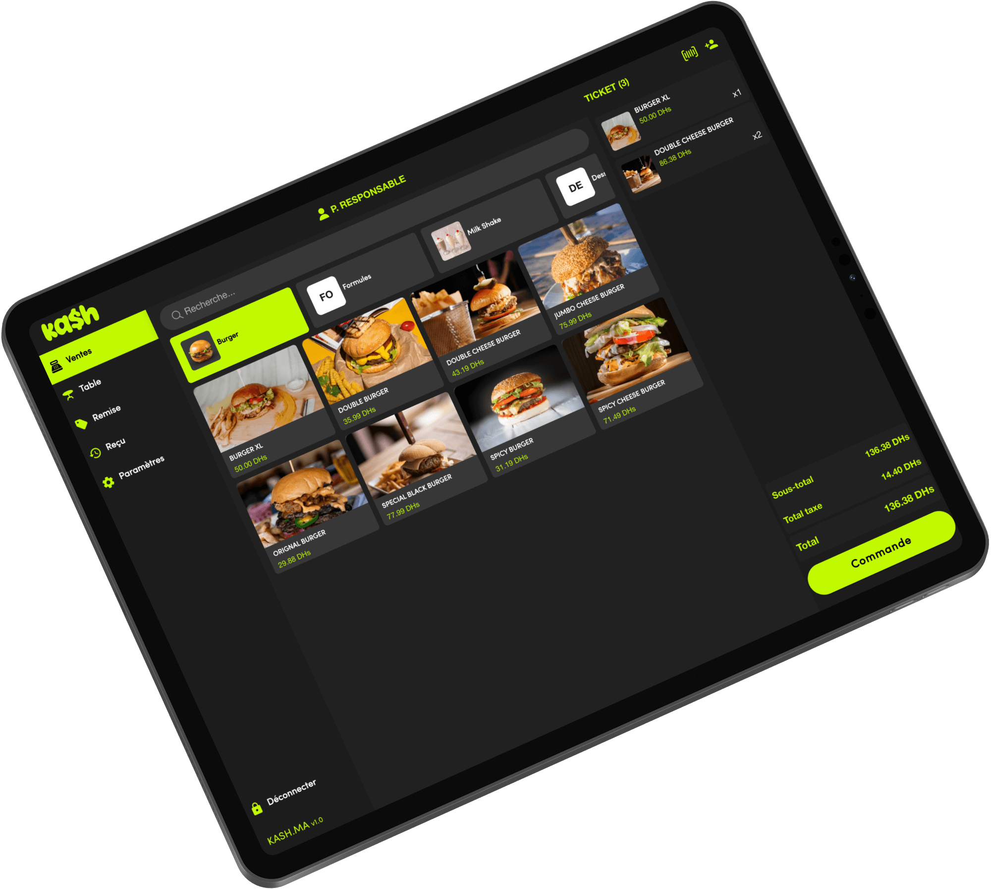 logiciel de caisse pad